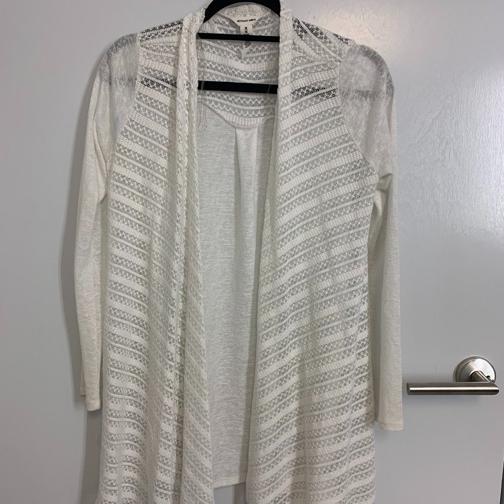 White Cardigan